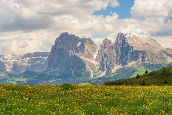 seiser alm, dolomites, mountains