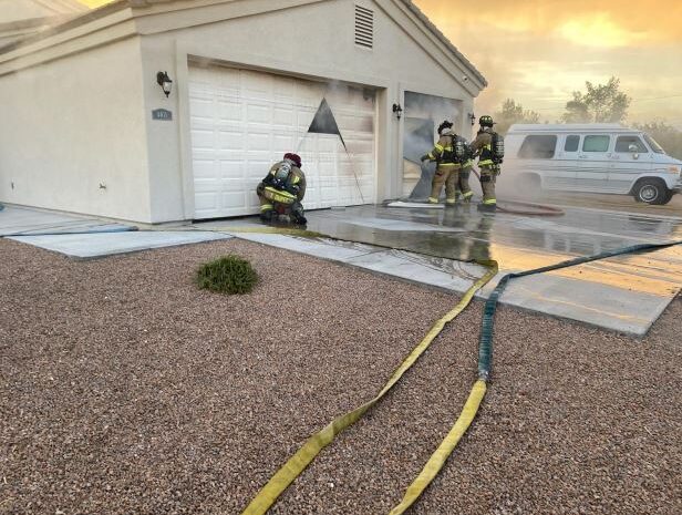 No injuries in home fire