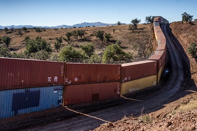  The fight over Arizona’s shipping container border wall ends with dismissal of suits