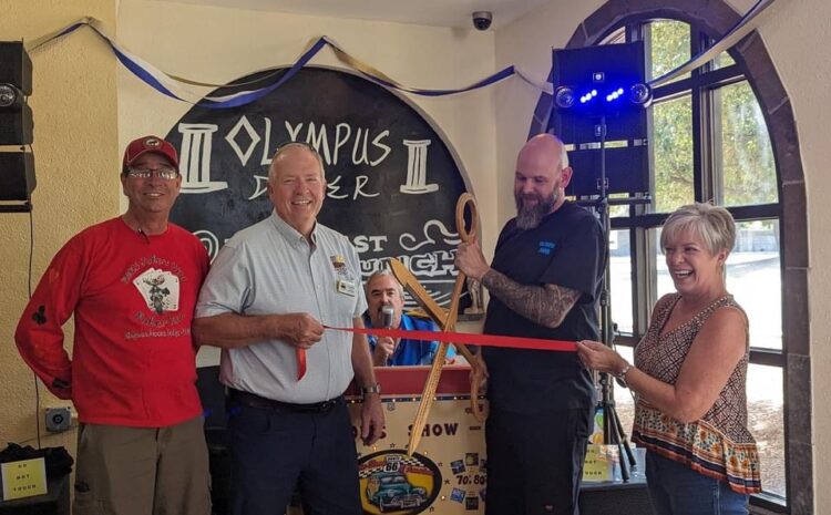 Olympus Diner holds ribbon cutting