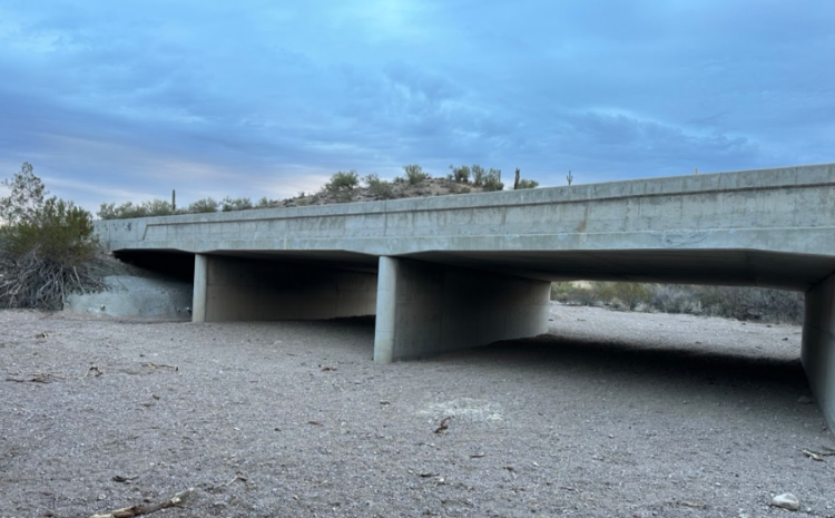 US 93 bridge improvement project completed south of Wikieup  