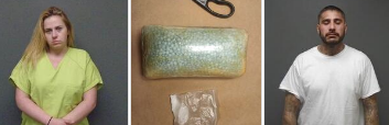 10,000 M-30 pills, 13 grams of meth seized