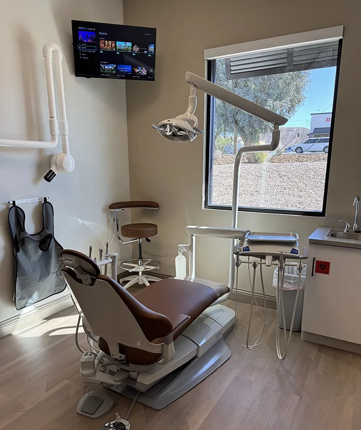 Canyon View Dental Care exam room