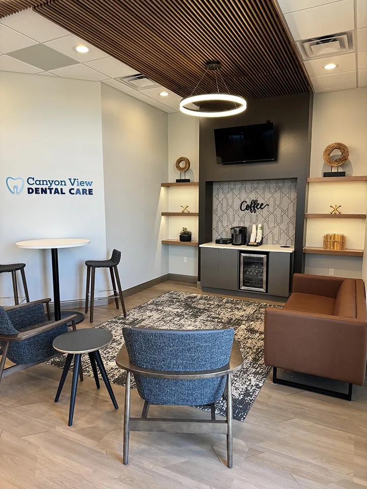 Canyon View Dental Care waiting room