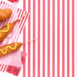 corn dogs at a carnival